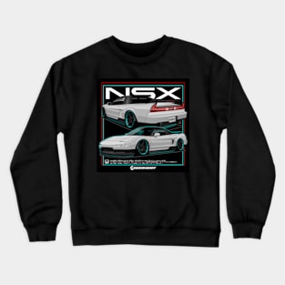 NSX red/white/teal Crewneck Sweatshirt